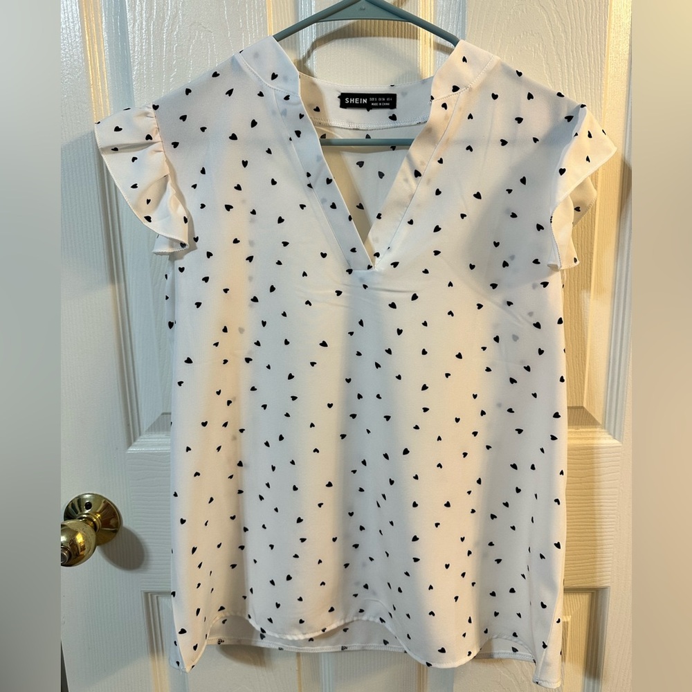 SHEIN work wear top, never worn, cute blouse